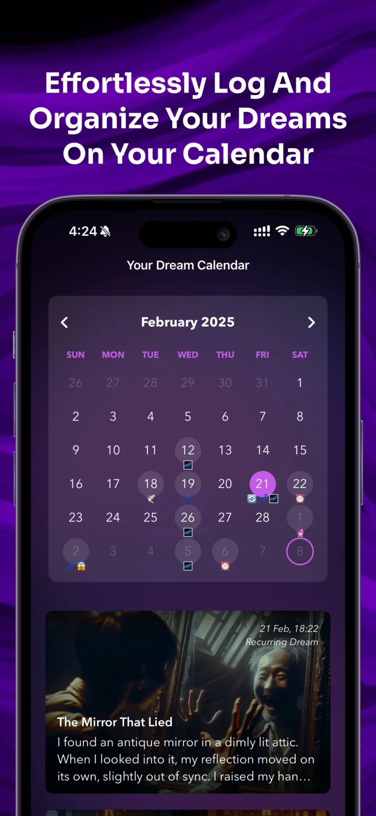 RUYA dream calendar
